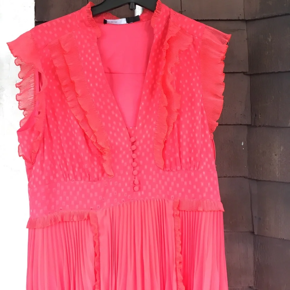 NWT Karen Millen Retro Midi Dress - Picture 2 of 5